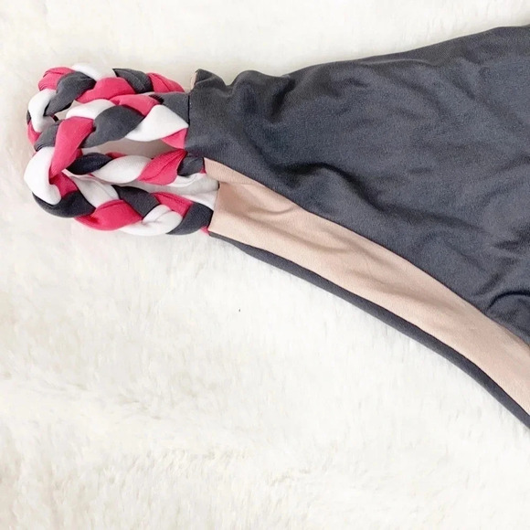 Je M’en Fous Italian Gray Cheeky thong cheeky bikini bottoms - Picture 5 of 10